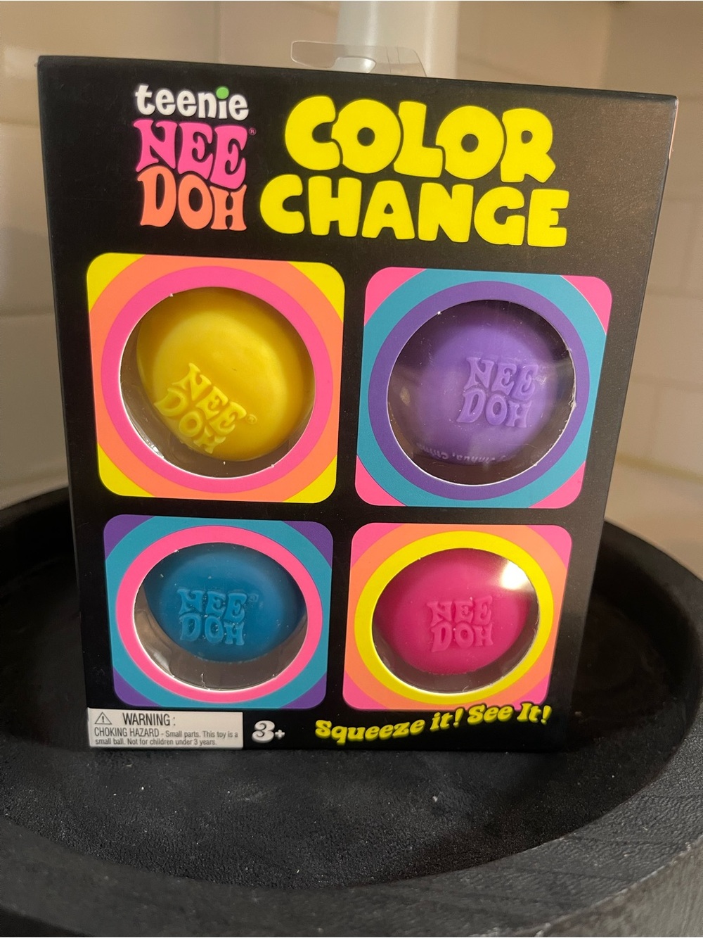 Teenie NeeDoh Color Change 4 pack